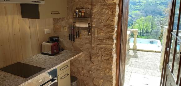 Petite maison cosy avec spa privatif près de Rocamadour