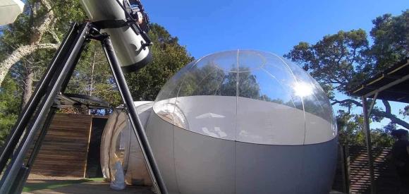 Nuit insolite à la belle étoile dans une bulle, avec spa privé, à 20 minutes de Porto-Vecchio