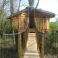 Cabane dans les arbres avec pont, Chalais