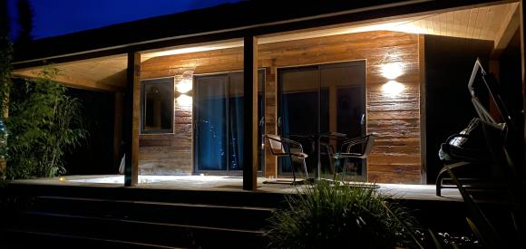 Cabane sur pilotis avec spa privatif, proche Carcassonne