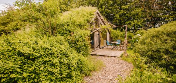 Cabane nature écolodge,  Saint M'Hervé