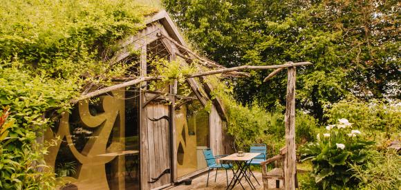Cabane nature écolodge,  Saint M'Hervé