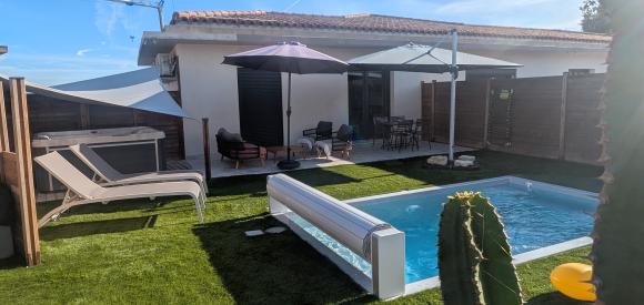 Gîtes Domaine de la chapelle avec piscine chauffée et jacuzzi privatifs, Cote d’Azur