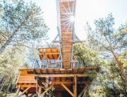Cabane dans les arbres avec jacuzzi privatif - 8