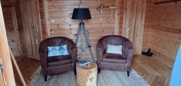 Cabane de Charme avec Bain nordique, proche Sarlat