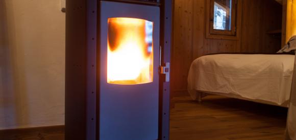 Cabane Mont-Blanc, Cabane de luxe avec jacuzzi et sauna privés