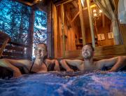 Cabane Mont-Blanc, Cabane de luxe avec jacuzzi et sauna privés - 13