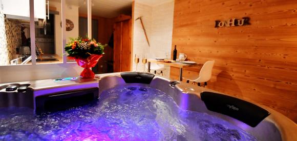 Cocon de bien-être au pied des pistes, spa et sauna privatif, Huez