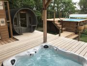 Cabane avec spa & piscine privés en Dordogne - 25