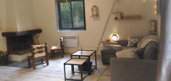 Cottage romantique  avec jacuzzi & balnéo , à 1h30 de Paris