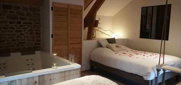 Chambre Romantique pour amoureux, Proche Mont St Michel