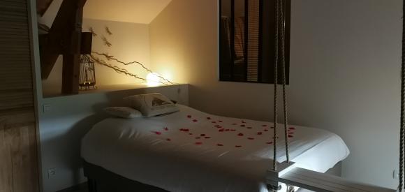 Chambre Romantique pour amoureux, Proche Mont St Michel