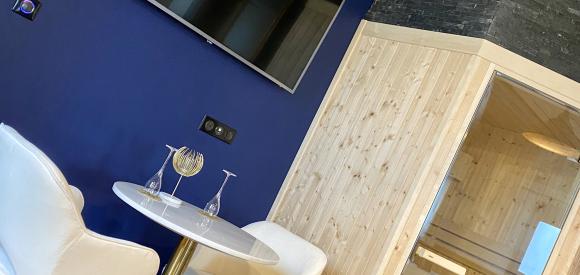 Magnifique suite avec spa, hammam, sauna et cheminée privatifs, Epernay