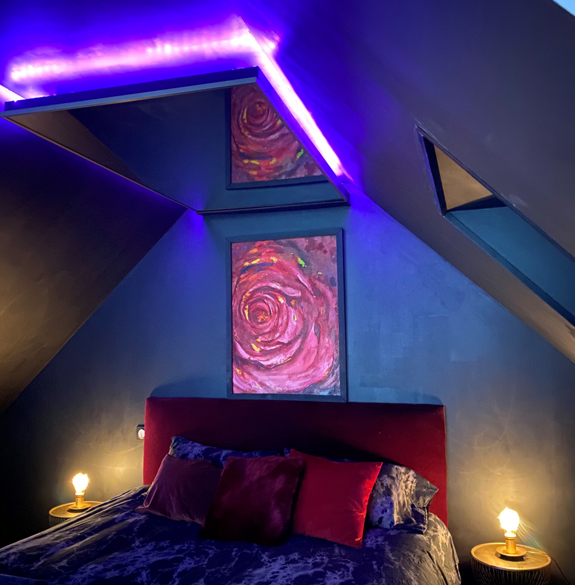 Suite sexy avec balnéo, chambre secrète et sauna dans le Finistère