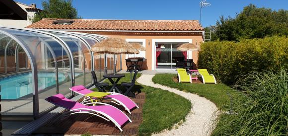 Chambre d'hôte avec jacuzzi , Var